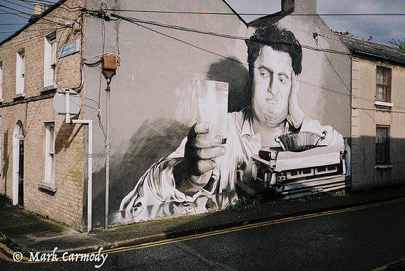 Brendan Behan - by Shane Sutton (near Summerhill)